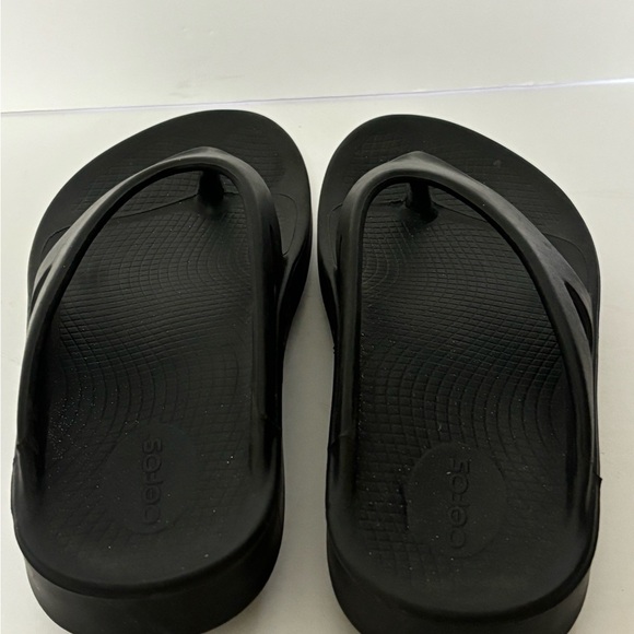 OOFOS OOriginal Recovery Sandals Flip Flops Comfort Black 39 men 6 / women 8 - Picture 4 of 7